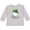 Athletic Heather, variant on Inktastic Hello, I'm New Here Cute Baby Turtle Boys or Girls Long Sleeve Toddler T-Shirt