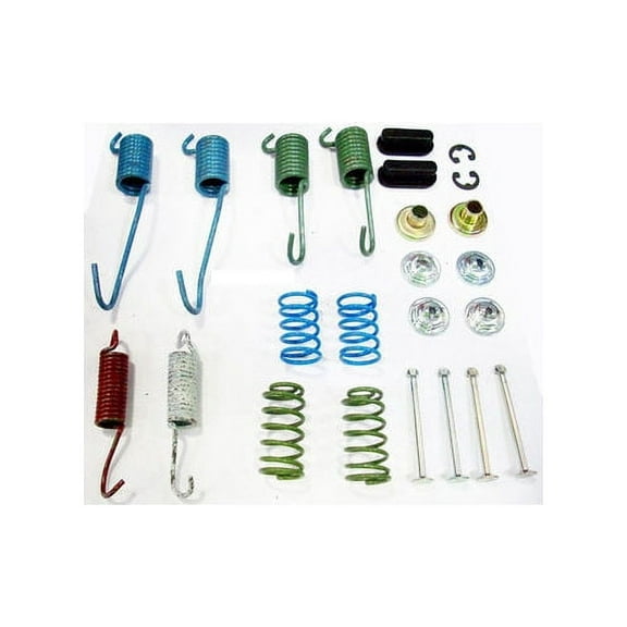 Rear Drum Brake Hardware Kit - Compatible with 1964 - 1971 Chevy G10 Van 1965 1966 1967 1968 1969 1970