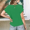 thumbnail image 5 of Pohista Womens Tops Summer 2025 Tshirts Shirts for Women Graphic T-Shirts Women Blouses for Work Women's Short Sleeve Tops Petite, 5 of 5