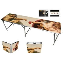 8' Foldable Beer Pong Table for 2-4 Players - Sistine Design
