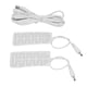 thumbnail image 3 of Fibra 2 Uds Película Calefactora USB 3,5x1,8 Pulgadas Fibra De Carbono Suave Segura Lavable A Máquina Almohadilla Calefactora Eléctrica Para Guantes Calcetines Zapatos, 3 of 7
