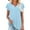 Light Blue, variant on Workout Tops for Women Blouses for Women Casual Plus Size Womens T Shirts Graphic Pack