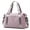 Pink, variant on Women's Duffle Bag Large Capacity Travel Shoulder Bag For Short Trip With Easy Attach To Suitcase Handle Gym Handbag