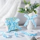 thumbnail image 5 of Cinta con cielo azul y nubes blancas - 20 yardas (1 pulgada) de ancho, poliéster de 0,3 mm de grosor. Ideal para decorar regalos, coronas, peinados, costura y manualidades., 5 of 6