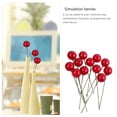 thumbnail image 3 of MesaSe 144 Pcs Accessoires de Bricolage de Noël Accessoires de Faux Fruits Rouges (20mm), 3 of 4