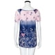 thumbnail image 4 of Puntoco 2024, tops de verano a la moda para mujer, tops de manga corta con cuello en V y encaje estampado, camisetas holgadas, blusas, 4 of 7