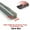 Gray-7X5, variant on 10M Slide-in Door Window Weather Stripping Soundproof Brush Strip Card Slot Pile Weatherstrip for Door Frame Windows Sash Sealer
