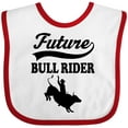 thumbnail image 3 of Inktastic Future Bull Rider Rodeo Riding Boys Baby Bib, 3 of 4