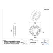FAG NJ306-E-XL-TVP2-C3 Cylindrical Roller Bearing Factory New