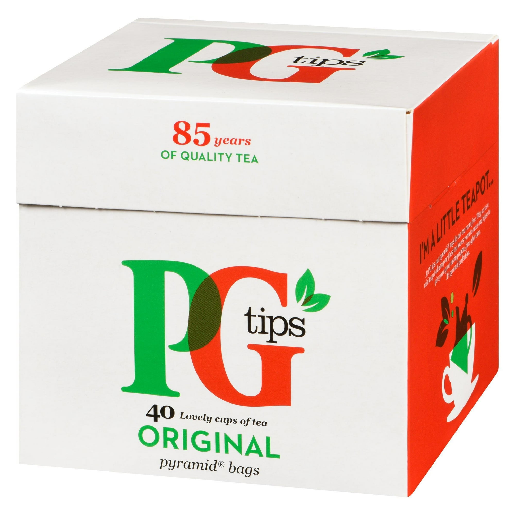PG Tips Sachets de thé 40 satchets de thé