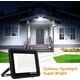 thumbnail image 4 of Foco LED para exteriores de 100 W, luz de seguridad de 10 000 LM, resistente al agua, IP65, luz de pared, iluminación de trabajo, luz LED blanca fría de 6500 K para exteriores, 4 of 4