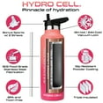 thumbnail image 2 of 24oz (Fluid Ounces) Standard Mouth Hydro Cell Stainless Steel Water Bottle Coral/Punch, 2 of 3