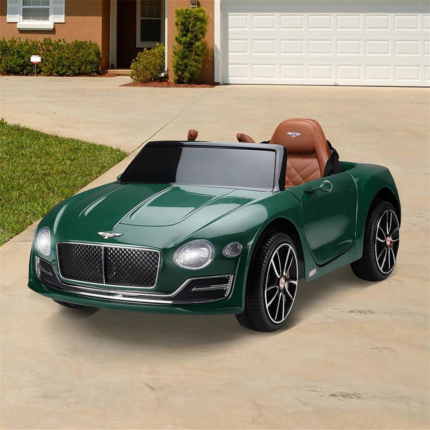 CIPACHO Licensed Bentley Electric Vehicle Toy, 12V Powered Ride On Car with Lights, Music and Remote Control, Green CIPACHO Licensed Bentley Electric Vehicle Toy, 12V Powered Ride On Car with Lights, Music and Remote Control, Green