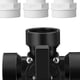 thumbnail image 2 of Kit de válvula desviadora de 3 vías para piscina, adaptador de manguera, conexión de mangueras para piscina, desviador universal prémium para piscinas Negro, 2 of 3