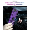 thumbnail image 4 of ULAK iPhone SE 3 2022 & iPhone 8 & iPhone 7 & iPhone SE 2 2020 Case for Boys Men, Heavy Duty Shockproof Sturdy Phone Case for iPhone 7/8/SE 2nd 3rd Generation 5G, Purple, 4 of 8