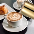 thumbnail image 3 of Stainless Steel Milk Pitcher Cup Milk Frothing Jug Espresso Milk Steaming Pitcher Milk Frothing Cup, 3 of 9