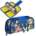 thumbnail image 1 of Estuche para lápices Sonic The Hedgehog 2 en 1 para niños con compartimentos, 1 of 6