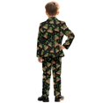 thumbnail image 5 of Whosucclay Elastic Waist Boys Suit for Dinner Photograph, Polyester All-Season Non-Stretch Boys Suit Set, Lucky Hat Puppy Pattern, 5 of 10