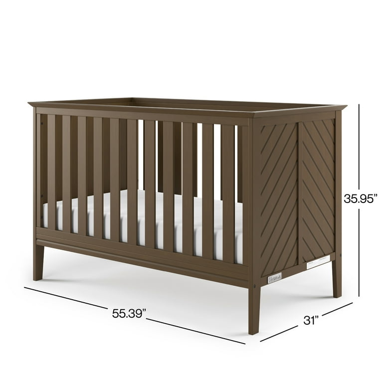 Child Craft 3 in 1 Baby Crib Atwood Cocoa Bean