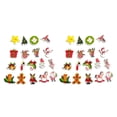 thumbnail image 3 of Inteprter 100 Pieces Flatback Buttons Pattern DIY Sewing Decorative Snap Garment Mixed Embellishment Button Lovely 2-Holes Connectors 2Conjunto, 3 of 6