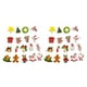 thumbnail image 4 of Billuyoard 100 Pieces Flatback Buttons Christmas Mixed Accessories Garment 2-Holes Connectors Scrapbooking Embellishment Lovely Button 2Conjunto, 4 of 6