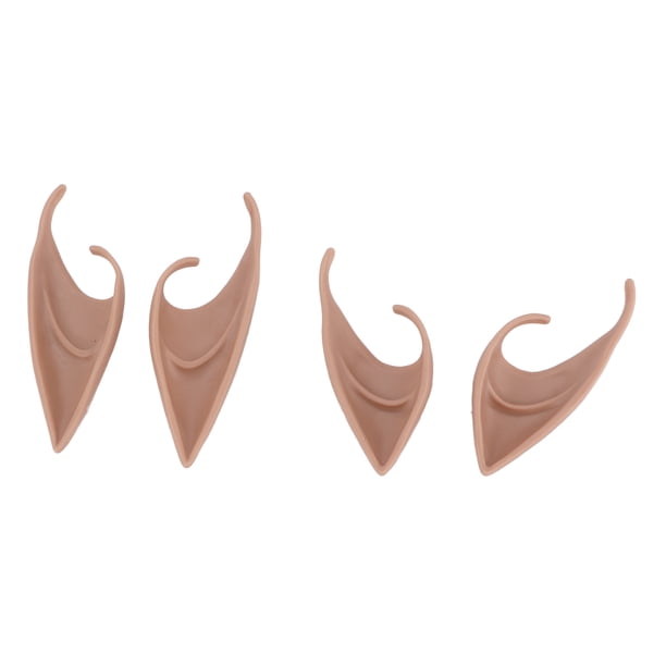 Orejas de elfo de hada de Cosplay, 4 Uds., orejas de elfo fáciles, disfraz de Cosplay, accesorios de bola elegantes, valor inmejorable Jadeshay A