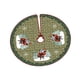 thumbnail image 5 of Falda para árbol de Navidad de 90 cm, base decorativa para entrada y fiesta Estilo C, 5 of 9