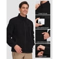 thumbnail image 5 of Pioneer Camp Full Zip Fleece Lightweight Outerwear Jacket, Men's, 5 of 13