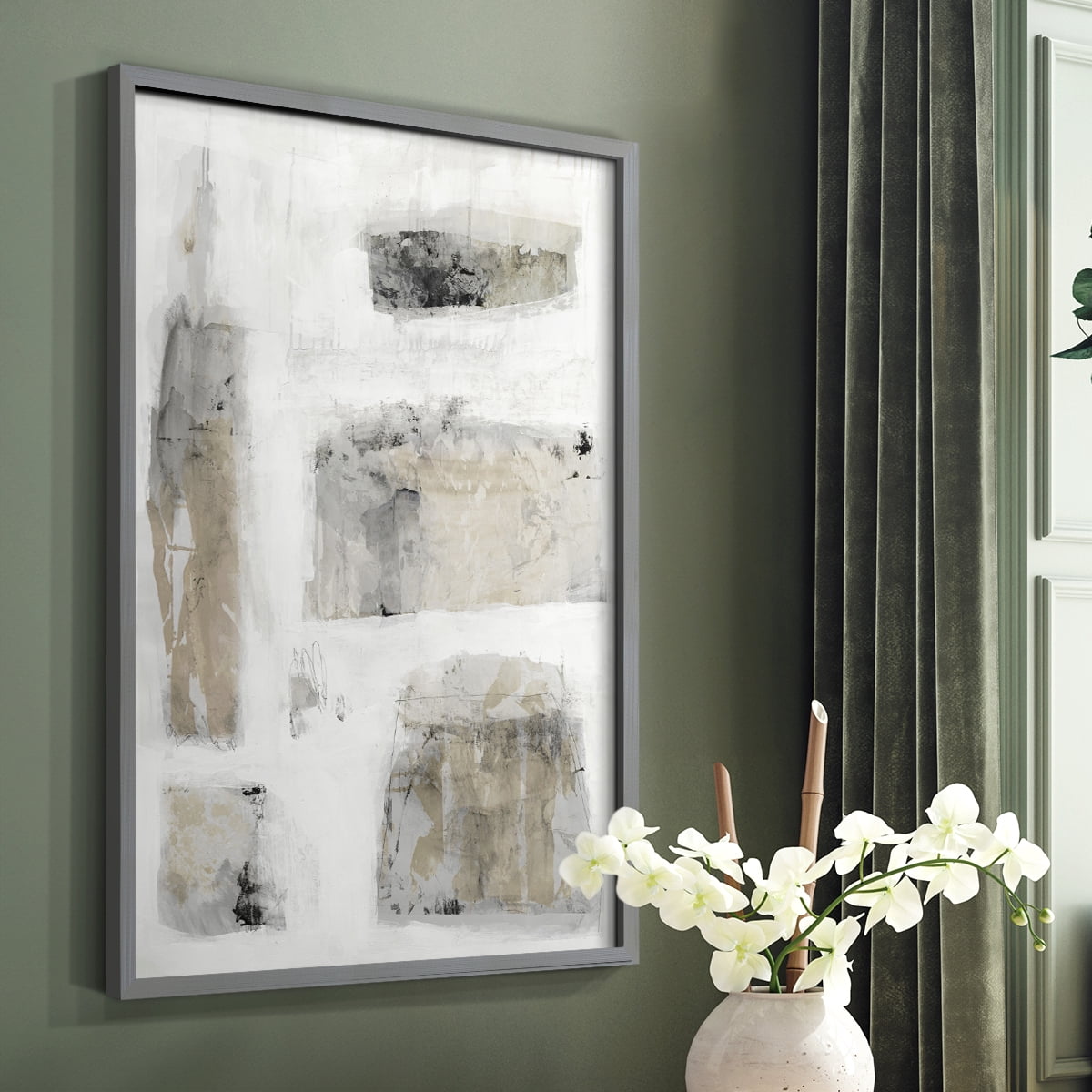 A Simple Love II V30 in Paper Solid Wood 11 x 14 Framed Print
