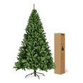 thumbnail image 1 of "Árbol Pino Navidad  Belug Artificial Base Metal 1.6 Mts 450 Ramas Color Verde Oscuro ", 1 of 5