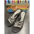 thumbnail image 1 of New Skechers Rumblers Tangled Wedge Sandals Slip On Shoes 38100, 1 of 12