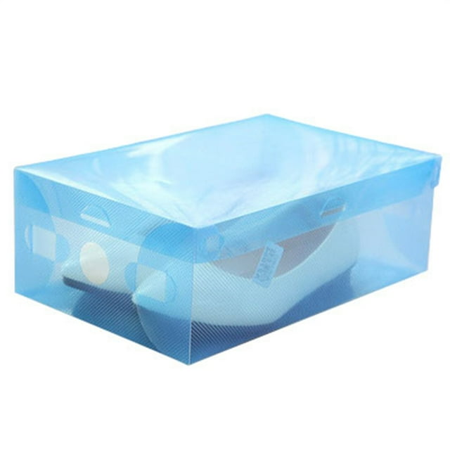 Less Than 5 Home Textile Storage Multifunctional Color Plastic Storaget Box, Clear Foldable Shoe Storage Boxes