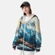 thumbnail image 3 of Balery Iceberg Bald Eagle Sudadera ligera de manga larga con capucha y protección solar UPF 50+ para hombre y mujer, ideal para pesca y running-Small, 3 of 7