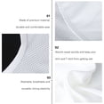 thumbnail image 2 of 1 pieza Unid Protector de sudor Ropa interior Chaleco Undebram Almohadillas de sudor Corto Transpirable Cómodo para mujeres Niñas Damas (Tamaño L Blanco), 2 of 5