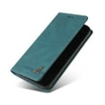 thumbnail image 2 of Wallet Case for iPhone 13 Pro, Soft TPU Protective Shockproof Flip Purse Phone Case with Kickstand Credit Card Cash Slots Holders Magnetic Clasp Folio Case for iPhone 13 Pro(6.1inch 2021),Blue, 2 of 11