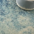 thumbnail image 6 of Nourison Passion Abstract Navy Light Blue 5'3" x 7'3" Area Rug, (5x7), 6 of 8
