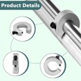 thumbnail image 3 of 8Pcs SBR20 Linear Rail Stop Collars Aluminum Alloy Shaft Limit Fixing Rings with Wrench, Linear Rail, 3 of 5