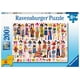thumbnail image 2 of Rompecabezas Ravensburger Flowers and Friends 200 piezas, 2 of 6