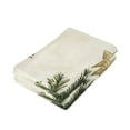 thumbnail image 3 of Vintage Christmas Trees and Stars Hand Towel Absorbent Bath Towels for Bathroom Sports Gym 28" x 14" Set of 2, 3 of 8