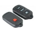 thumbnail image 2 of 4-Button Car Key Fob Replacement for Toyota Sequoia 2001-2007, 4Runner 1999-2009 HYQ12BBX HYQ12BAN HYQ1512Y, Black, 2 of 6