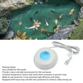 thumbnail image 3 of Floating Heater, Pond De Icer 500W Constant Temp Control Anti Bite Protection  for Fish Pond, 3 of 7