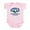 Petal Pink, variant on CafePress - Upper Peninsula Infant Bodysuit - Baby Light Bodysuit, Size Newborn - 24 Months