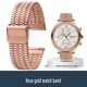 thumbnail image 3 of Correa de reloj de acero inoxidable de 18 mm, 20 mm y 22 mm con barra de resorte de liberación rápida para Samsung, Huawei WATCH GT3, 3 of 5