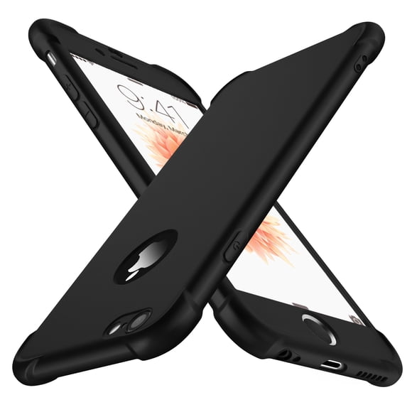 Funda de teléfono ORETECH compatible con iPhone 6/6s con 2 cristales