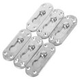 thumbnail image 3 of KAKOWELY mount bed rail brackets 6 Sets Mount Bed Rail Brackets Bed Parts Bed Rail Support Bracket Bed Rail Fastener Bed Frame Bracket Heavy Duty Bed Rail Fastener, 3 of 4