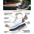 thumbnail image 2 of Milwaukee Leather MBM9152 Men's Black Leather High-Top Biker Riding Waterproof Shoes Reinforced w/ Ankle Support 12, 2 of 10