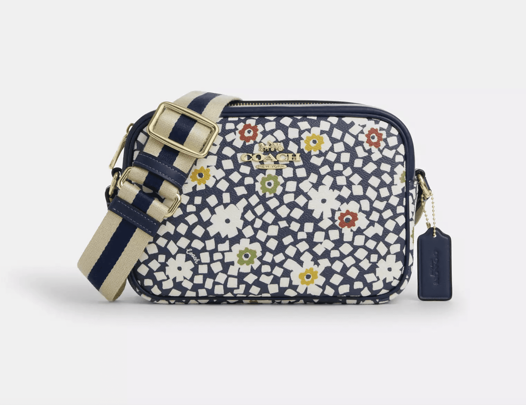 Coach C7227 Mini Pepper Crossbody In Signature Canvas In Light