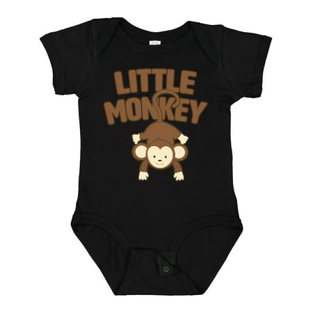 

Inktastic Little Monkey Gift Baby Boy or Baby Girl Bodysuit