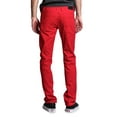 thumbnail image 3 of Victorious Men's Skinny Fit Color Stretch Jeans, Sizes up to 42W, 3 of 5