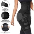 thumbnail image 4 of High Waist Trainer Thigh,3-in-1 Trimmer Fitness Weight Butt Lifter Slimming Support Belt Hip Enhancer Shapewear Thigh Trimmers for Women, 4 of 7